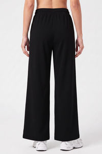 Zivame Knit Poly Athleisure Wide Leg Lifewear Bottom - Tap Shoe — thumbnail 3
